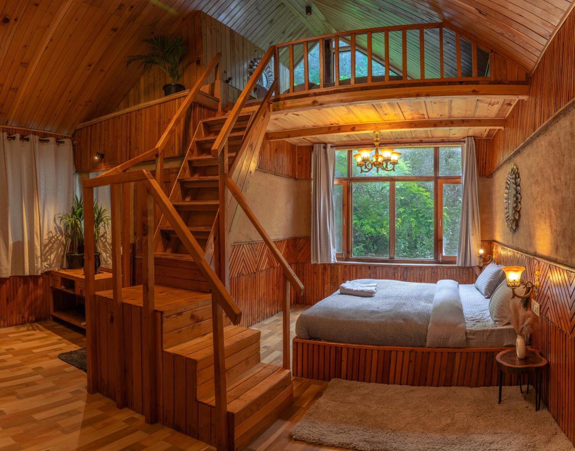 Whoopers Boutique Resort Jibhi Ngoại thất bức ảnh